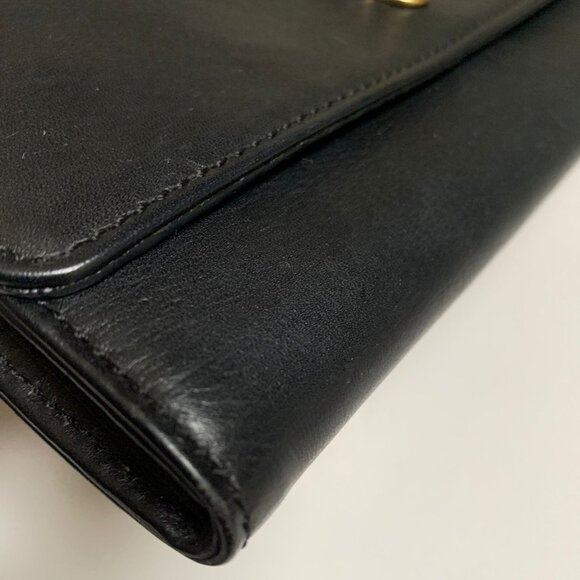 Cole Haan Black Leather Wallet/Crossbody - Picture 5 of 8